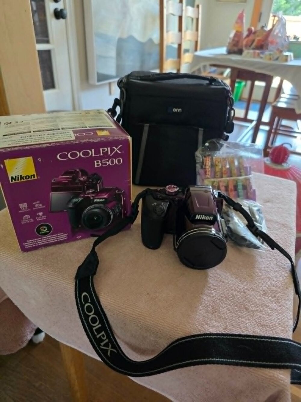 Nikon CoolPix B500 Digital Camera, 16 megapixel, 40x Zoom